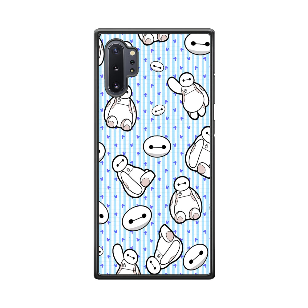 Big Hero 6 Baymax Stripe And Love Samsung Galaxy Note 10 Plus Case