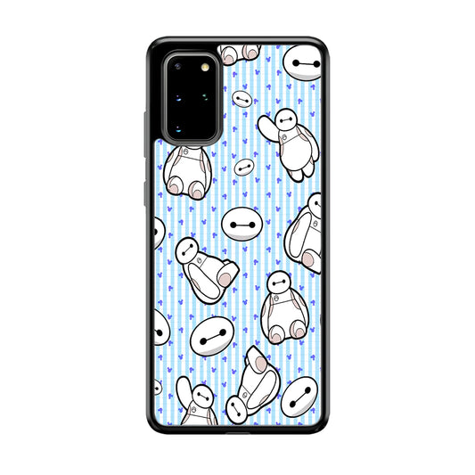 Big Hero 6 Baymax Stripe And Love Samsung Galaxy S20 Plus Case