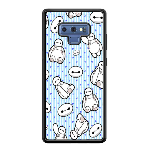 Big Hero 6 Baymax Stripe And Love Samsung Galaxy Note 9 Case