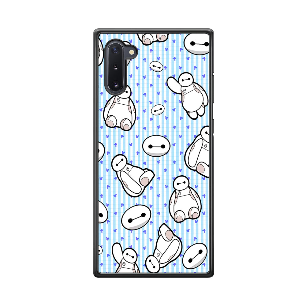 Big Hero 6 Baymax Stripe And Love Samsung Galaxy Note 10 Case