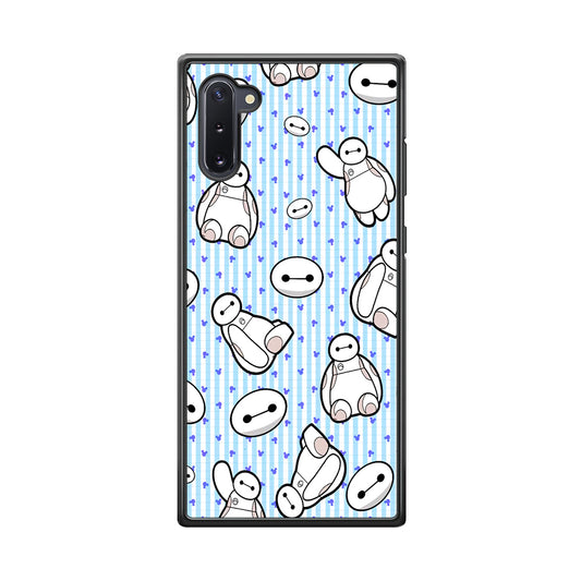 Big Hero 6 Baymax Stripe And Love Samsung Galaxy Note 10 Case