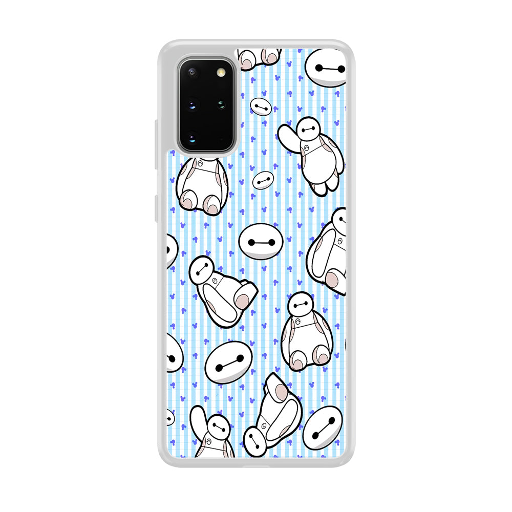 Big Hero 6 Baymax Stripe And Love Samsung Galaxy S20 Plus Case