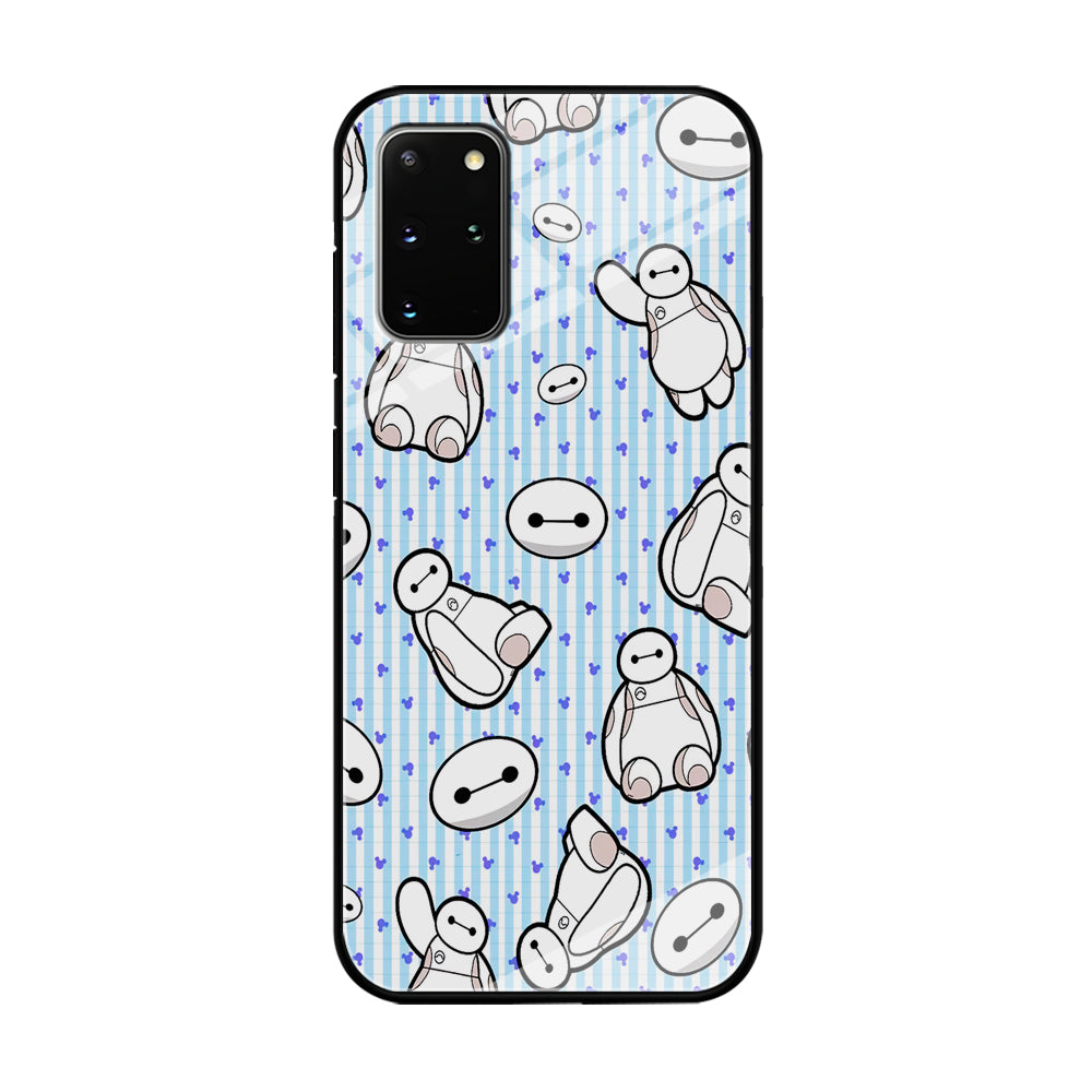 Big Hero 6 Baymax Stripe And Love Samsung Galaxy S20 Plus Case