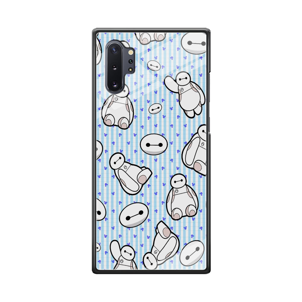 Big Hero 6 Baymax Stripe And Love Samsung Galaxy Note 10 Plus Case