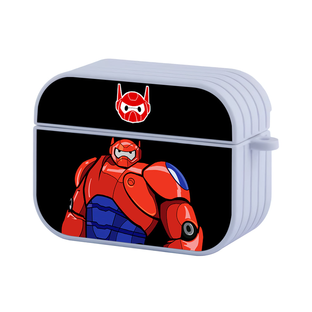 Big Hero Baymax Red Armor Hard Plastic Case Cover For Apple Airpods Pro