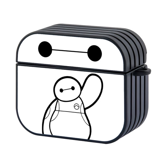Big Hero Icon Of Baymax Hard Plastic Case Cover For Apple Airpods 3 - Ezzystore