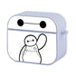 Big Hero Icon Of Baymax Hard Plastic Case Cover For Apple Airpods 3