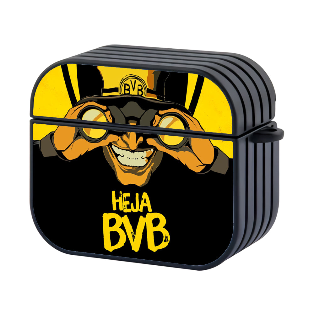Borussia Dortmund Heja BVB Hard Plastic Case Cover For Apple Airpods 3