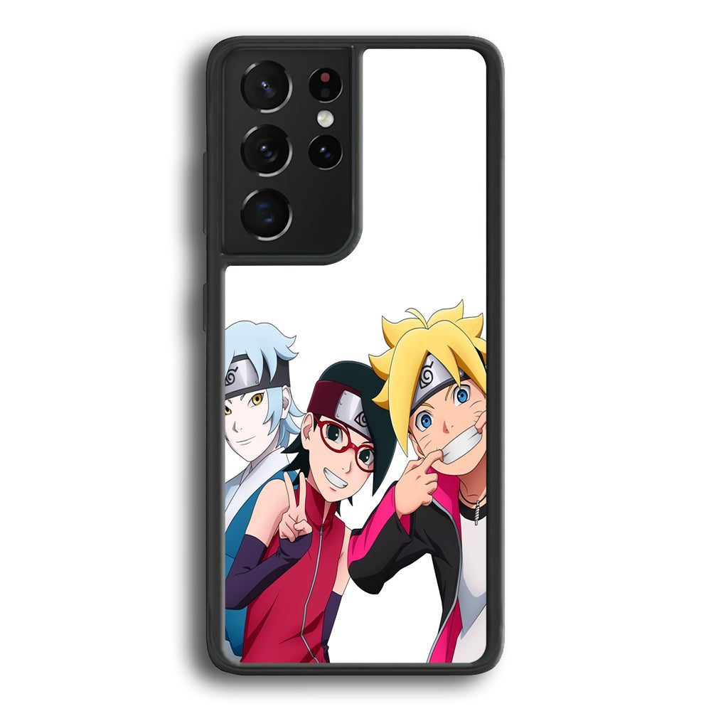 Boruto Bestfriend Partner Samsung Galaxy S22 Ultra Case - Ezzystore