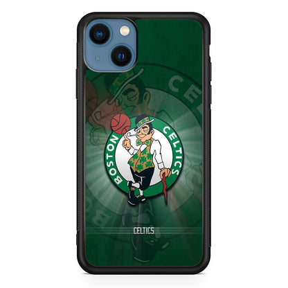 Boston Celtics Logo NBA iPhone 15 Case