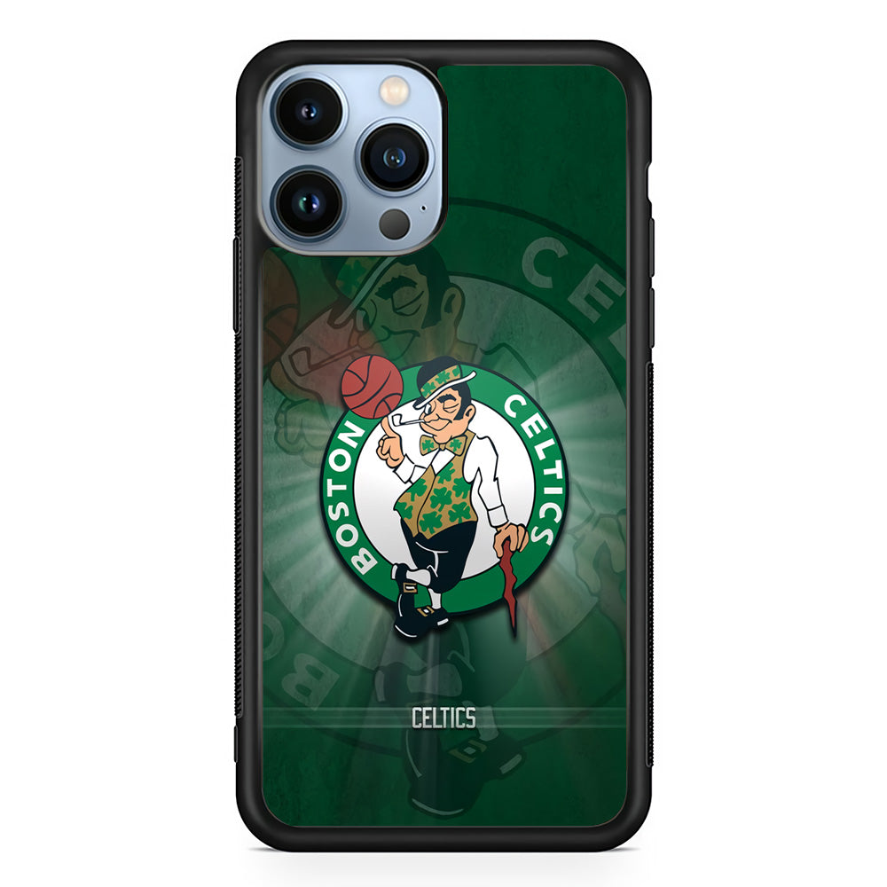 Boston Celtics Logo NBA iPhone 15 Pro Max Case