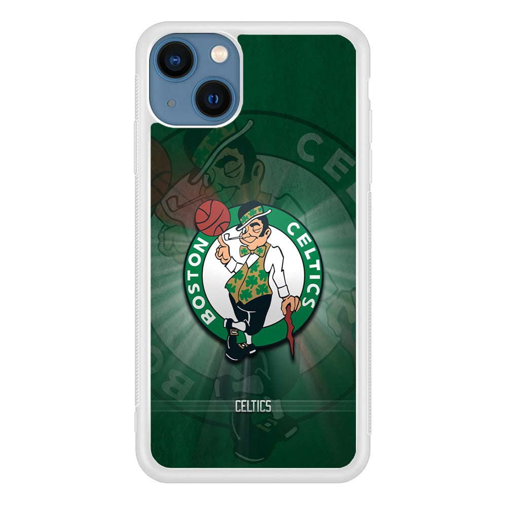 Boston Celtics Logo NBA iPhone 15 Plus Case
