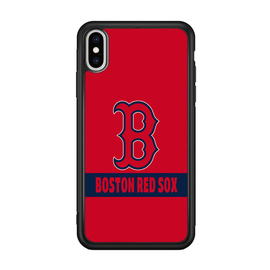 Boston Red Sox MLB Team iPhone XS Case