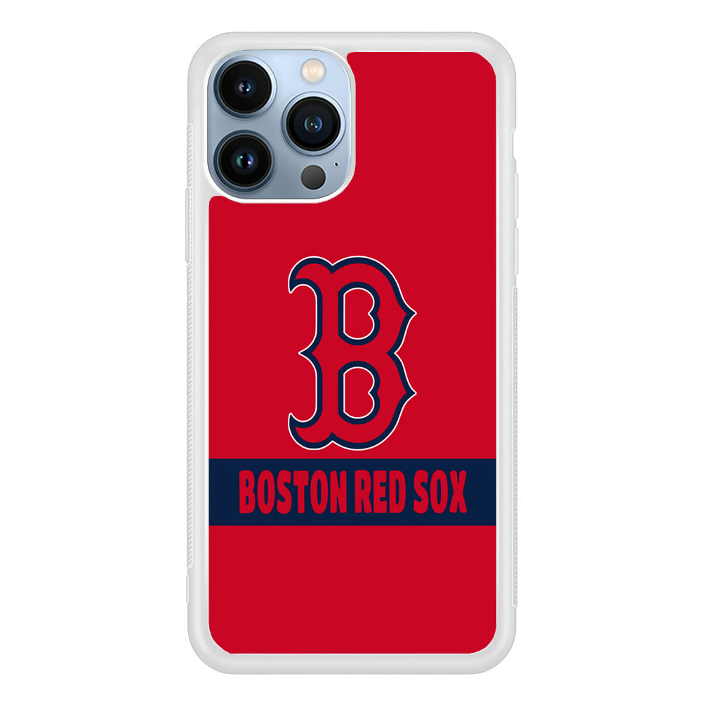 Boston Red Sox MLB Team iPhone 13 Pro Max Case