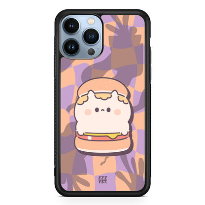 Bread with Cats Ready to Eat Burgers Magsafe iPhone Case