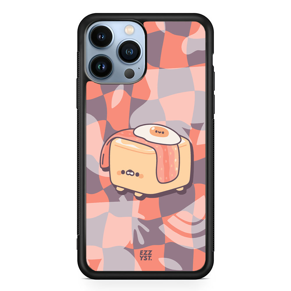 Bread with Cats Yummy Bacon and Egg Magsafe iPhone Case