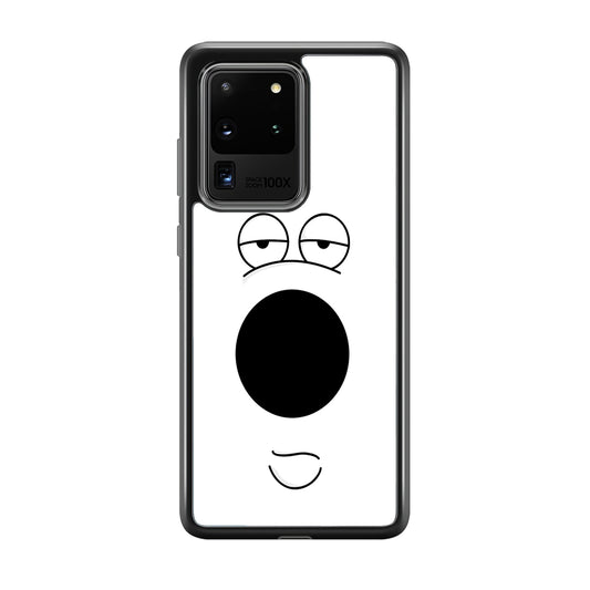 Brian Family Guy Face Samsung Galaxy S20 Ultra Case