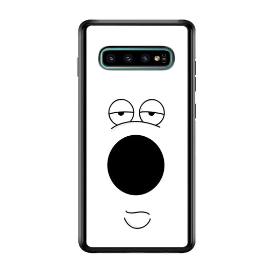 Brian Family Guy Face Samsung Galaxy S10 Plus Case