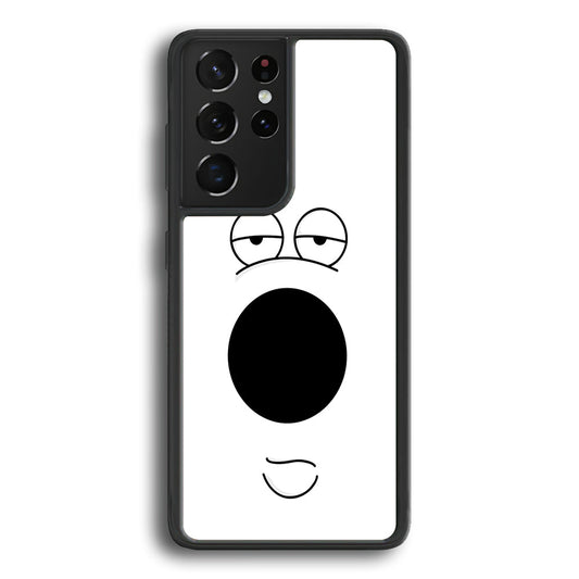Brian Family Guy Face Samsung Galaxy S23 Ultra Case - Ezzystore