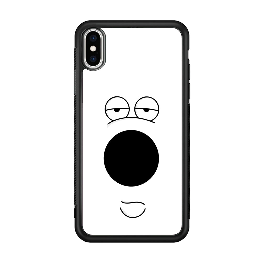 Brian Family Guy Face iPhone XS Case