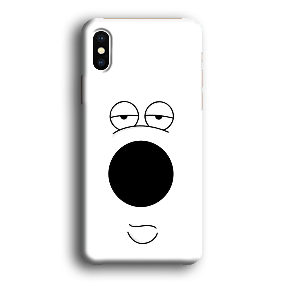 Brian Family Guy Face iPhone XS Case