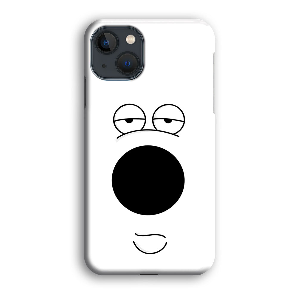 Brian Family Guy Face iPhone 15 Plus Case