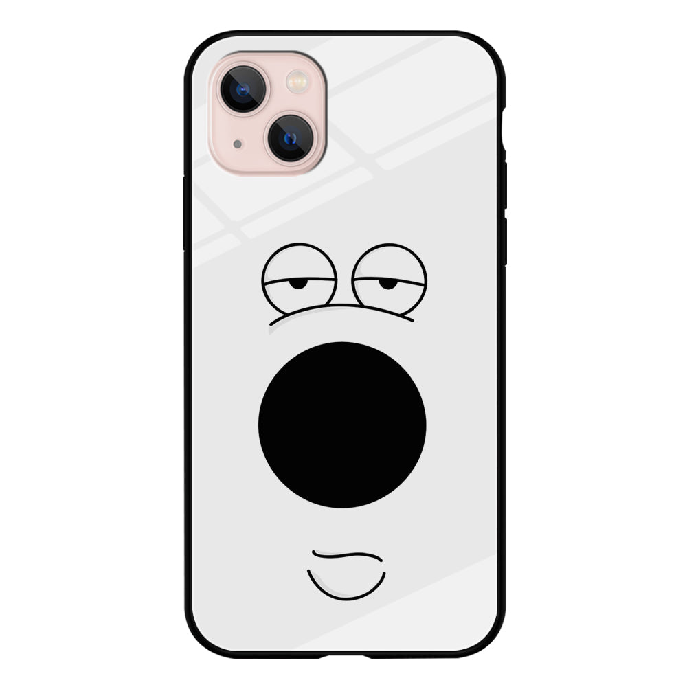 Brian Family Guy Face iPhone 15 Plus Case