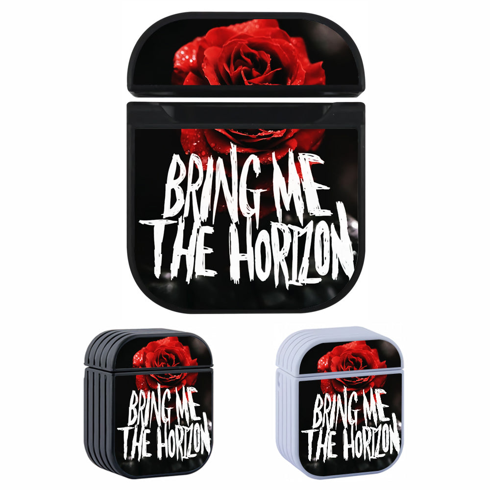 Bring Me The Horizon Flowers Hard Plastic Case Cover For Apple Airpods