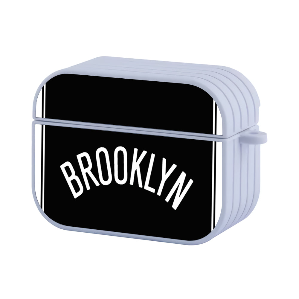 Brooklyn Jersey Hard Plastic Case Cover For Apple Airpods Pro