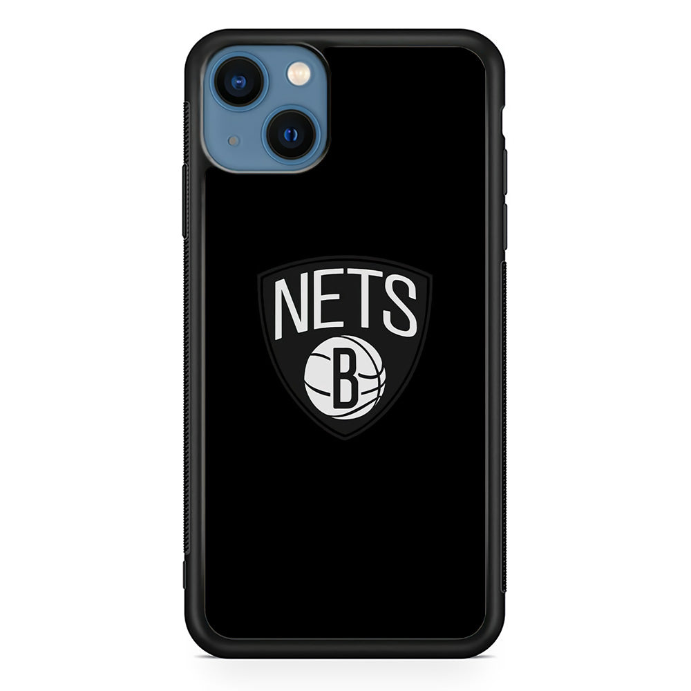 Brooklyn Nets NBA Team iPhone 14 Plus Case