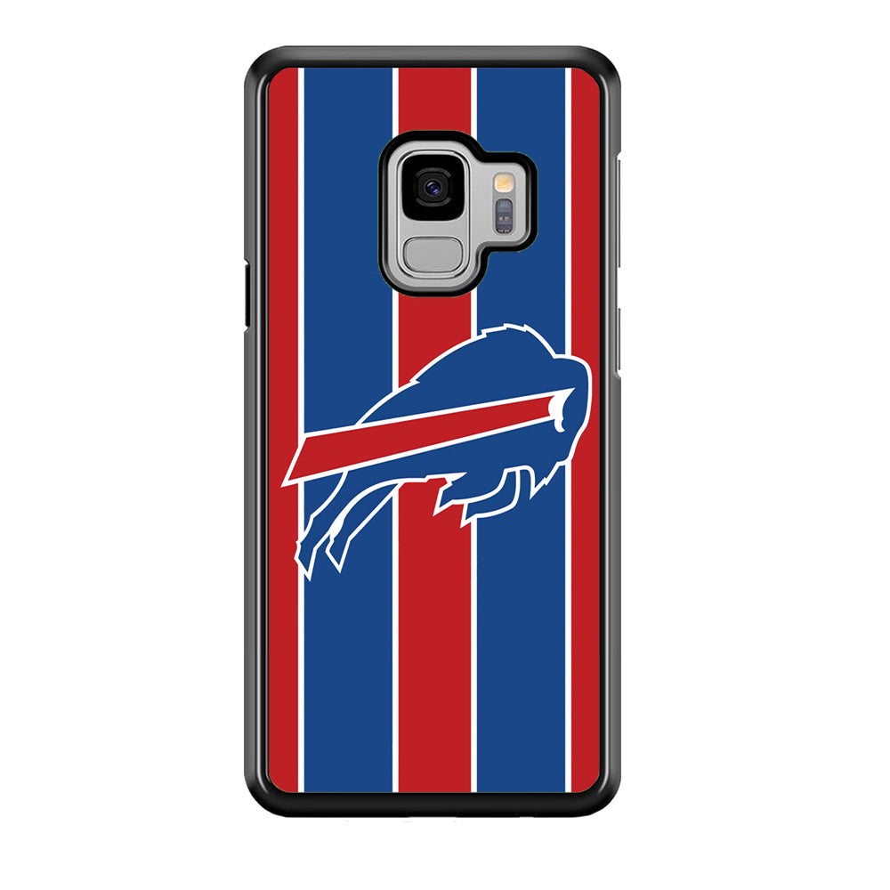 Buffalo Bills Stripe And Logo Samsung Galaxy S9 Case