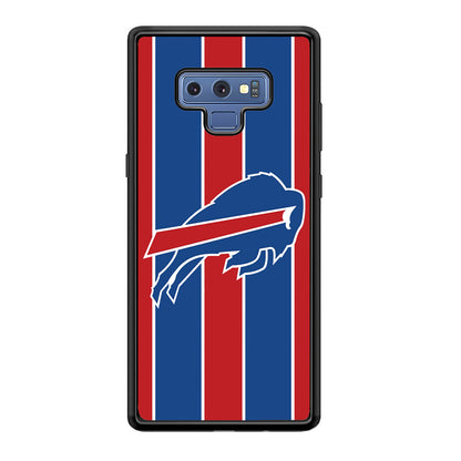 Buffalo Bills Stripe And Logo Samsung Galaxy Note 9 Case