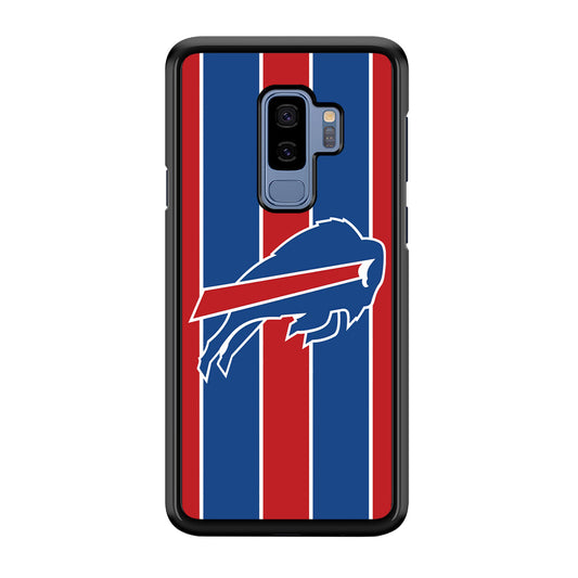 Buffalo Bills Stripe And Logo Samsung Galaxy S9 Plus Case