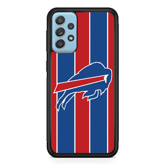 Buffalo Bills Stripe And Logo Samsung Galaxy A52 Case