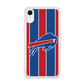 Buffalo Bills Stripe And Logo iPhone XR Case