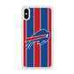 Buffalo Bills Stripe And Logo iPhone XS Case