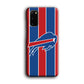 Buffalo Bills Stripe And Logo Samsung Galaxy S20 Case