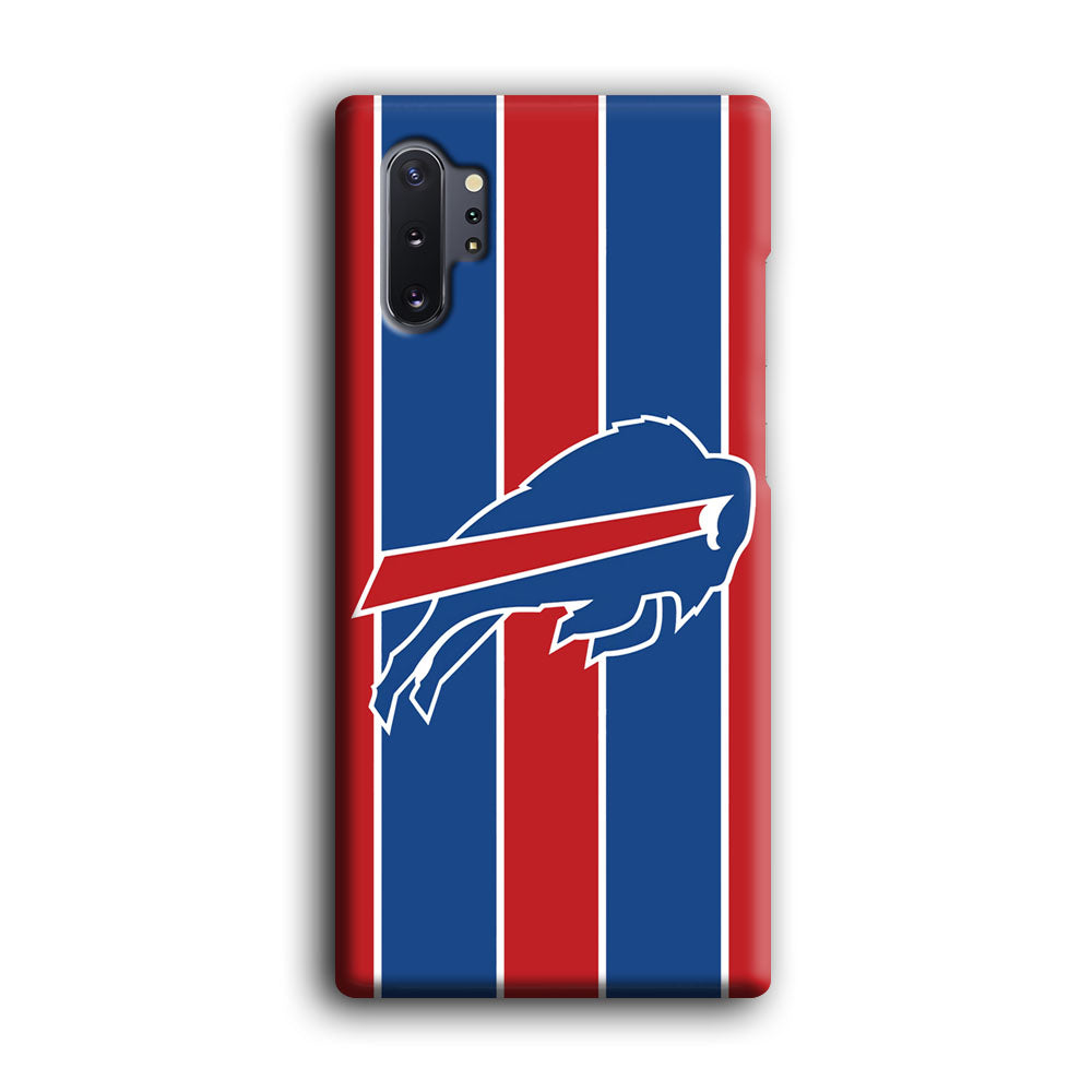 Buffalo Bills Stripe And Logo Samsung Galaxy Note 10 Plus Case