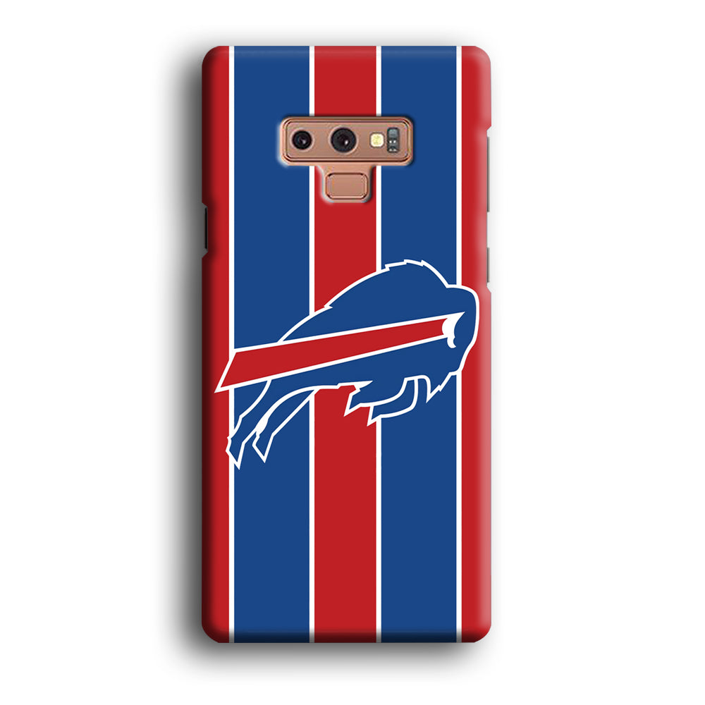 Buffalo Bills Stripe And Logo Samsung Galaxy Note 9 Case