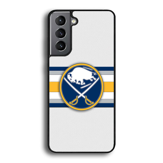 Buffalo Sabres Stripe Logo Samsung Galaxy S22 Plus Case - Ezzystore