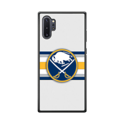 Buffalo Sabres Stripe Logo Samsung Galaxy Note 10 Plus Case