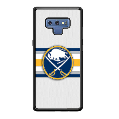 Buffalo Sabres Stripe Logo Samsung Galaxy Note 9 Case