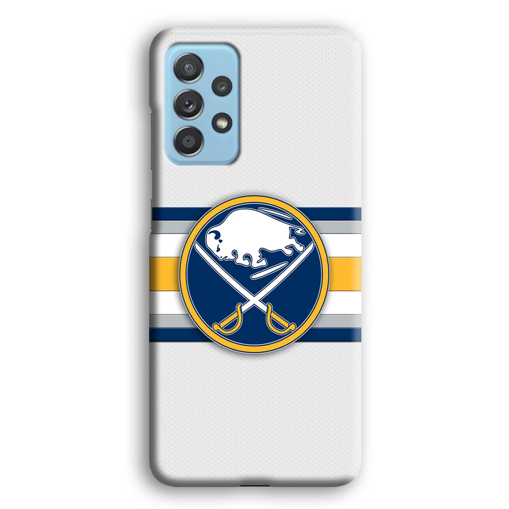 Buffalo Sabres Stripe Logo Samsung Galaxy A52 Case