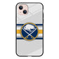 Buffalo Sabres Stripe Logo iPhone 15 Plus Case