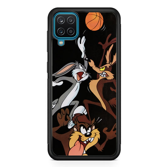 Bugs Bunny Coyote And Taz Playing Basketball Samsung Galaxy A12 Case