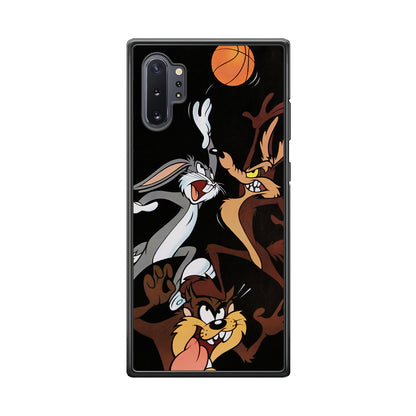 Bugs Bunny Coyote And Taz Playing Basketball Samsung Galaxy Note 10 Plus Case