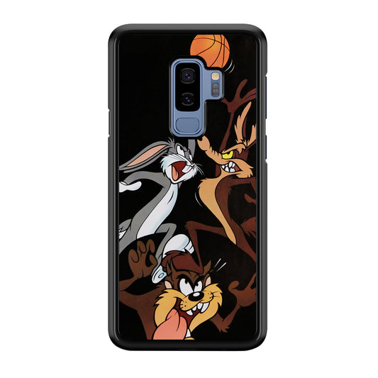 Bugs Bunny Coyote And Taz Playing Basketball Samsung Galaxy S9 Plus Case