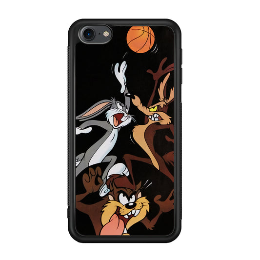 Bugs Bunny Coyote And Taz Playing Basketball iPod Touch 6 Case