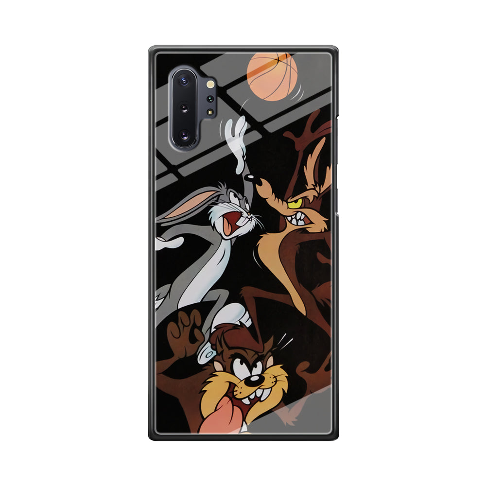 Bugs Bunny Coyote And Taz Playing Basketball Samsung Galaxy Note 10 Plus Case