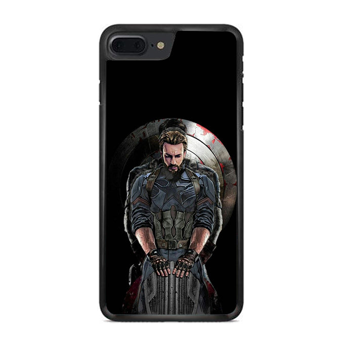 Captain America And Shield iPhone 8 Plus Case